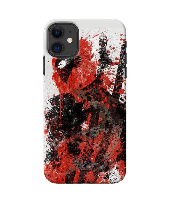 Deadpool Rugh Sketch Iphone 11 Back Cover