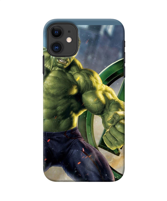 Angry Hulk Iphone 11 Back Cover
