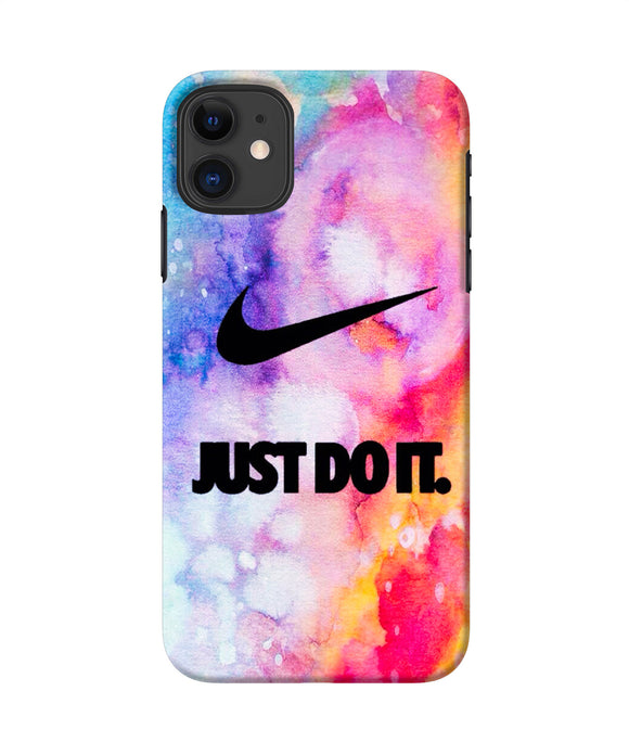 Just Do It Colors Iphone 11 Back Cover