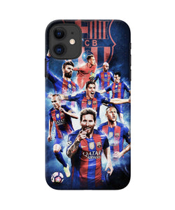 Messi Fcb Team Iphone 11 Back Cover