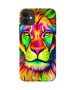 Lion Color Poster Iphone 11 Back Cover