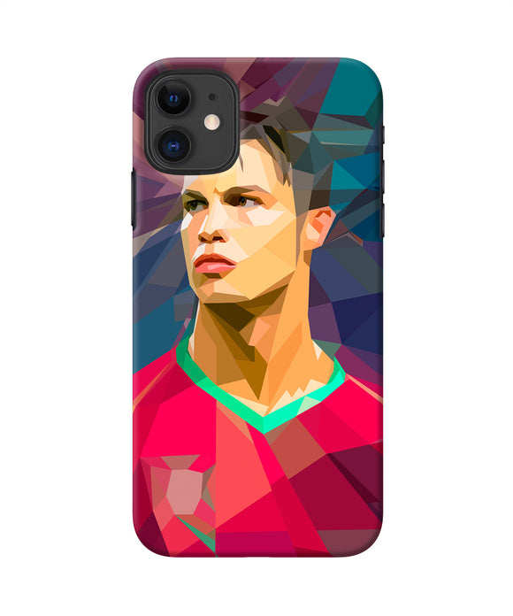 Abstract Ronaldo Iphone 11 Back Cover