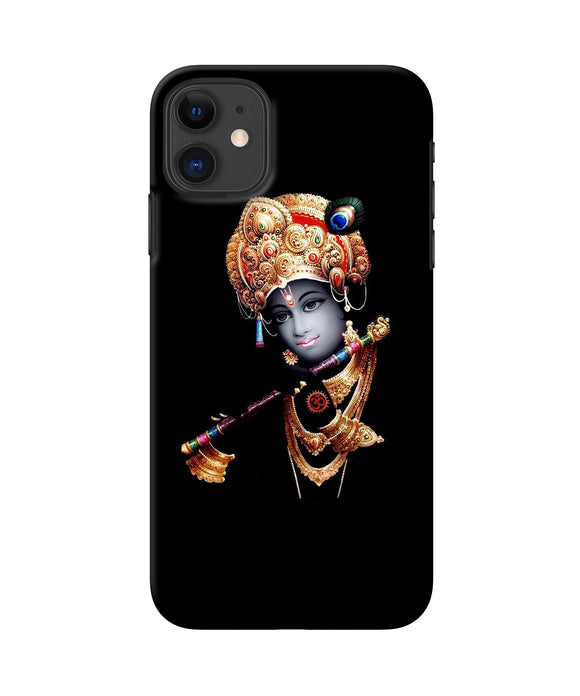 Lord Krishna With Fluet Iphone 11 Back Cover