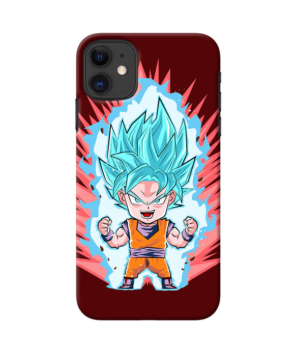 Goku Little Character Iphone 11 Back Cover