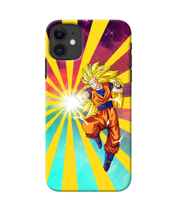 Goku Super Saiyan Iphone 11 Back Cover