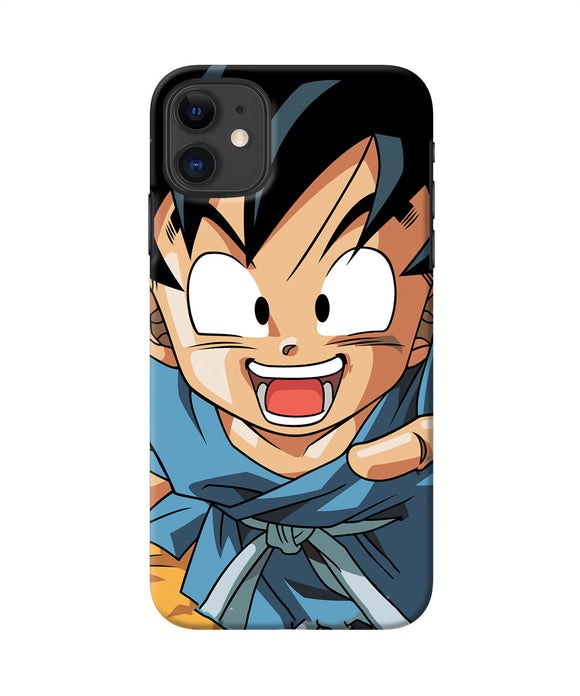 Goku Z Character Iphone 11 Back Cover