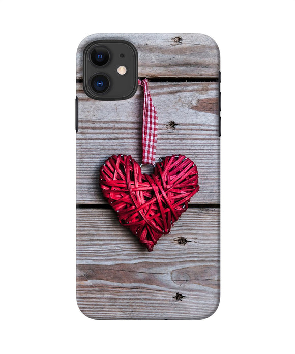 Lace Heart Iphone 11 Back Cover