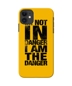 Im Not In Danger Quote Iphone 11 Back Cover