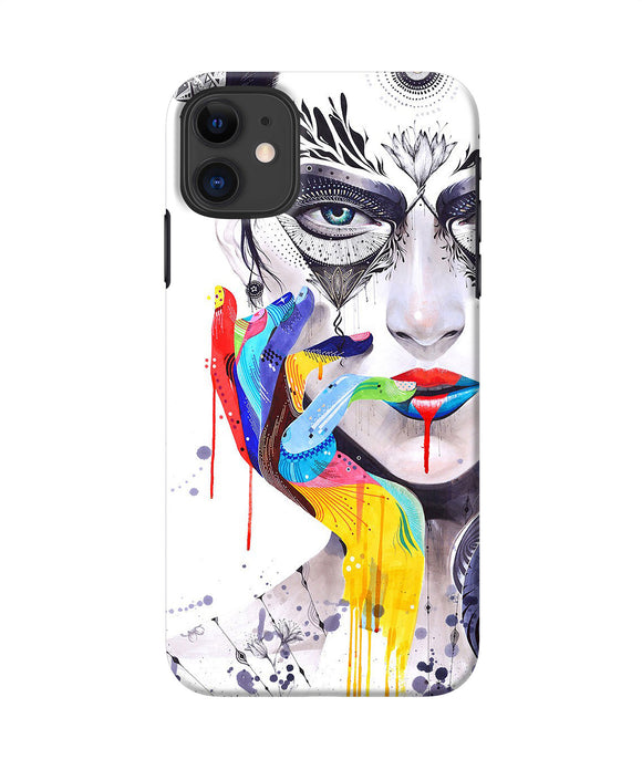 Girl Color Hand Iphone 11 Back Cover