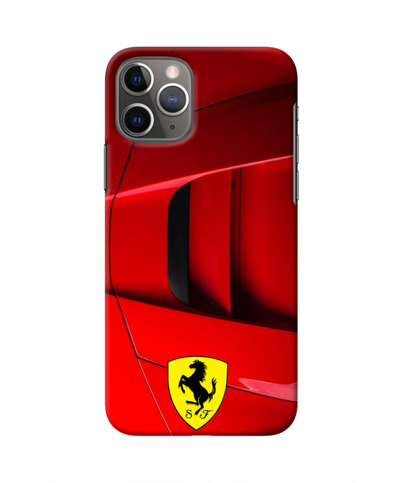 Ferrari Car Iphone 11 Pro Real 4D Back Cover