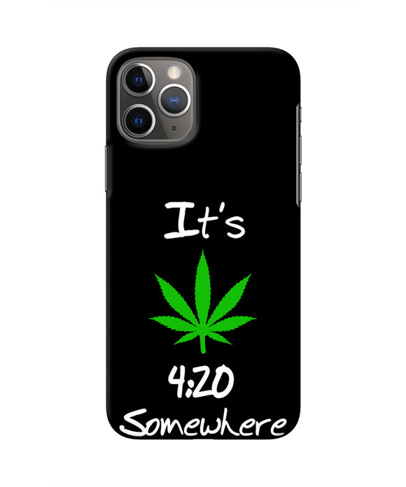 Weed Quote Iphone 11 Pro Real 4D Back Cover