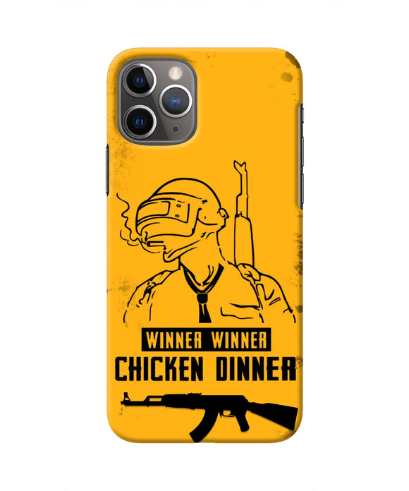 PUBG Chicken Dinner Iphone 11 Pro Real 4D Back Cover