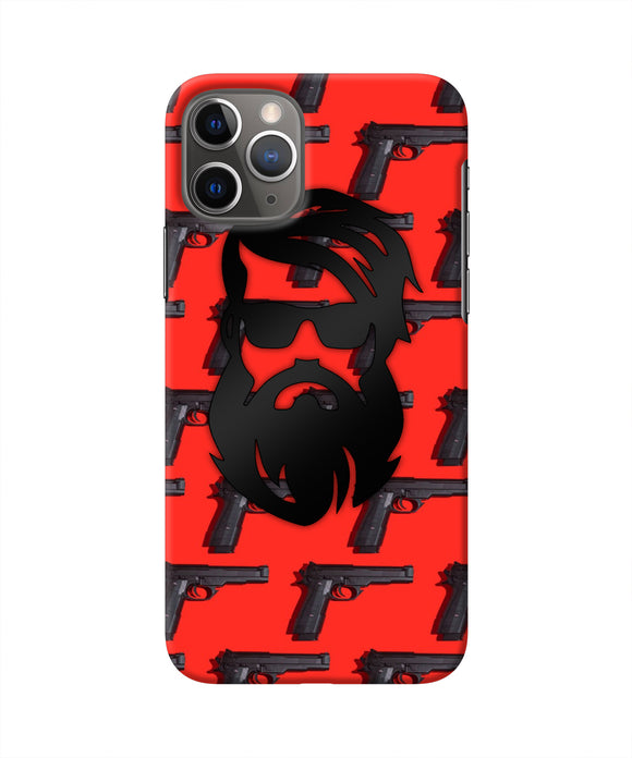 Rocky Bhai Beard Look iPhone 11 Pro Real 4D Back Cover