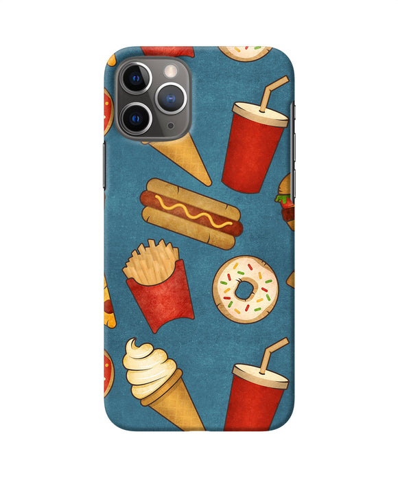 Abstract Food Print Iphone 11 Pro Back Cover