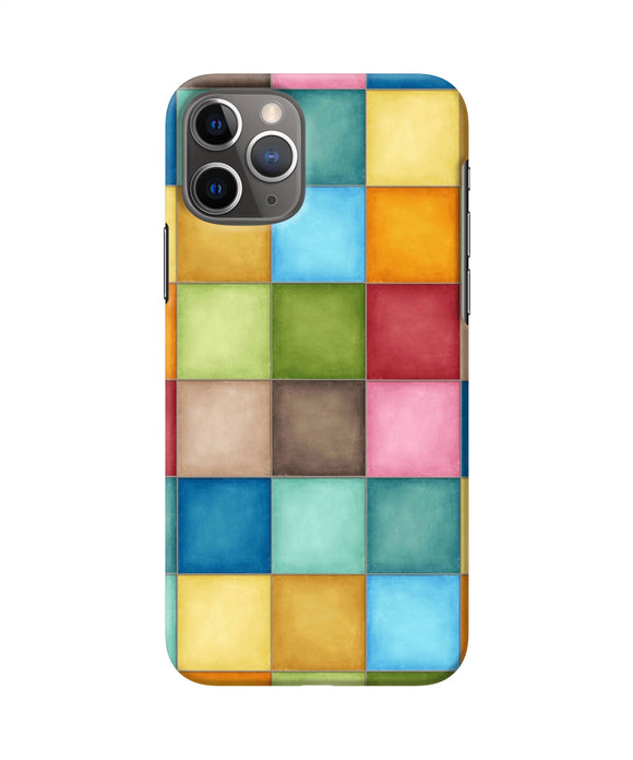 Abstract Colorful Squares Iphone 11 Pro Back Cover