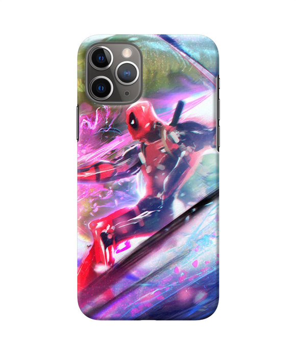 Deadpool Super Hero Iphone 11 Pro Back Cover