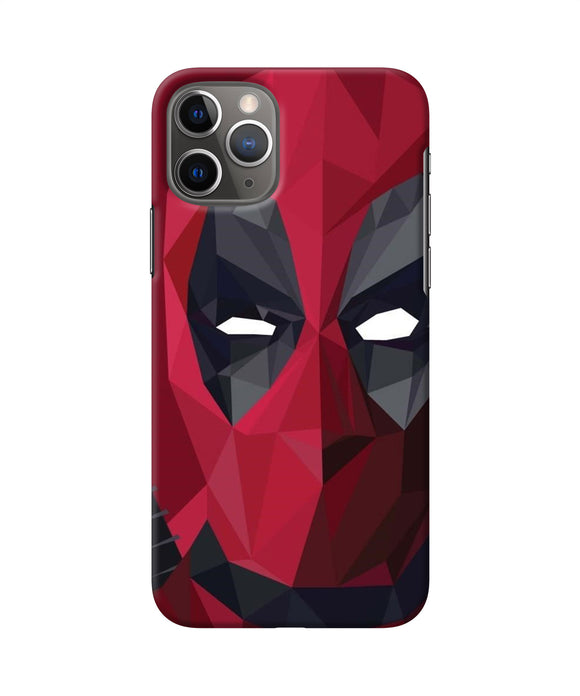 Abstract Deadpool Mask Iphone 11 Pro Back Cover