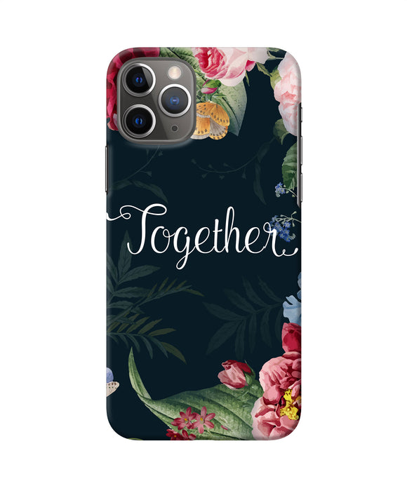 Together Flower Iphone 11 Pro Back Cover