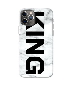 King Marble Text Iphone 11 Pro Back Cover