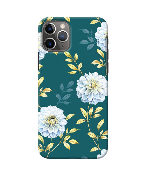 Flower Canvas Iphone 11 Pro Back Cover