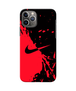 Nike Red Black Poster Iphone 11 Pro Back Cover