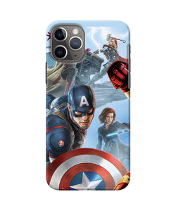 Avengers On The Sky Iphone 11 Pro Back Cover