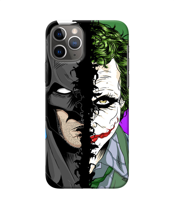 Batman Vs Joker Half Face Iphone 11 Pro Back Cover