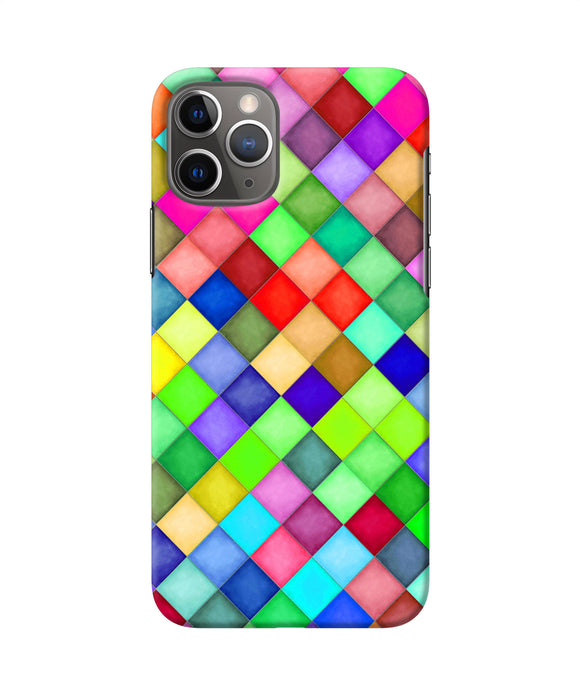 Abstract Colorful Squares Iphone 11 Pro Back Cover