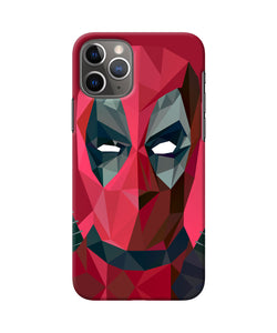 Abstract Deadpool Full Mask Iphone 11 Pro Back Cover