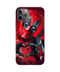 Deadpool Love Iphone 11 Pro Back Cover