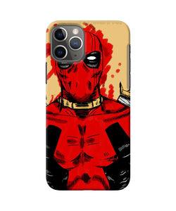 Blooded Deadpool Iphone 11 Pro Back Cover