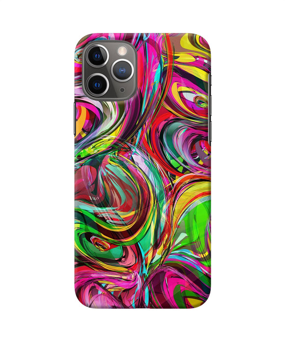 Abstract Colorful Ink Iphone 11 Pro Back Cover