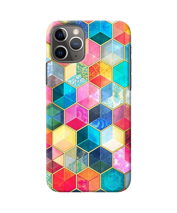 Abstract Color Box Iphone 11 Pro Back Cover