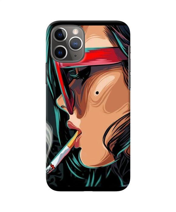 Smoking Girl Iphone 11 Pro Back Cover