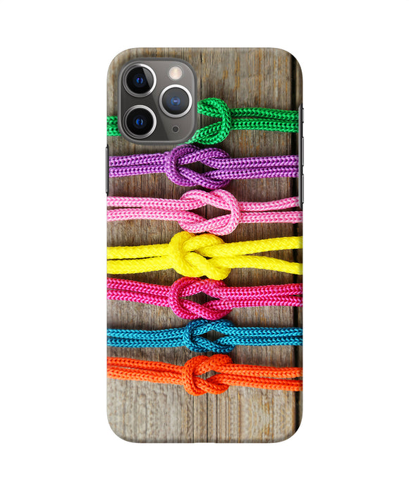 Colorful Shoelace Iphone 11 Pro Back Cover