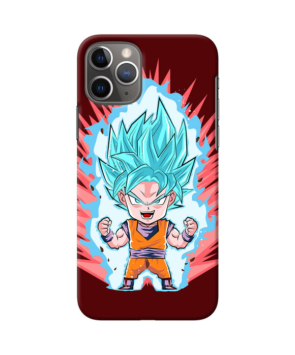 Goku Little Character Iphone 11 Pro Back Cover