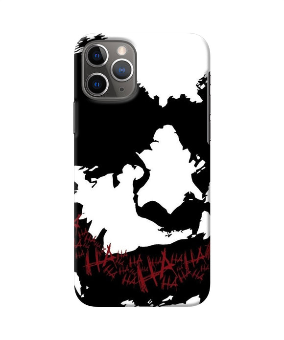 Black And White Joker Rugh Sketch Iphone 11 Pro Back Cover