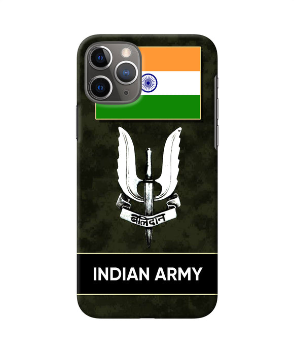 Indian Flag Balidan Logo Iphone 11 Pro Back Cover