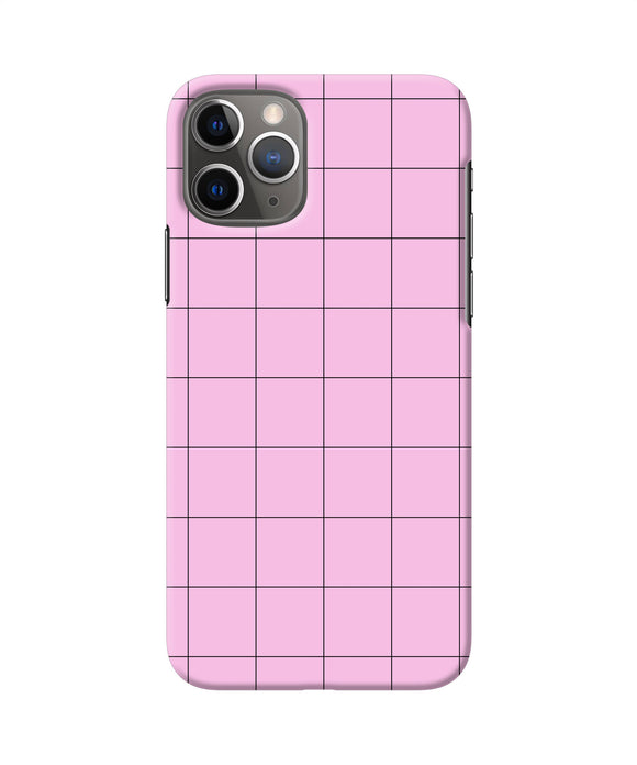 Pink Square Print Iphone 11 Pro Back Cover