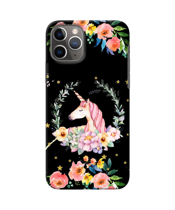 Unicorn Flower Iphone 11 Pro Back Cover