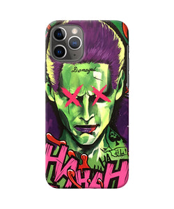 Damaged Joker Anim Iphone 11 Pro Back Cover