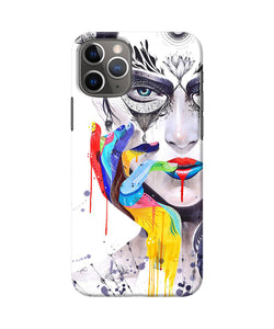 Girl Color Hand Iphone 11 Pro Back Cover