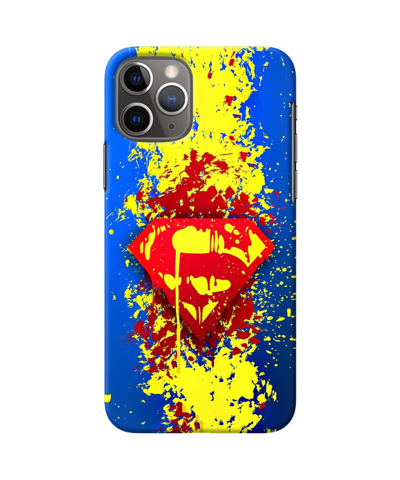 Superman Logo Iphone 11 Pro Max Back Cover