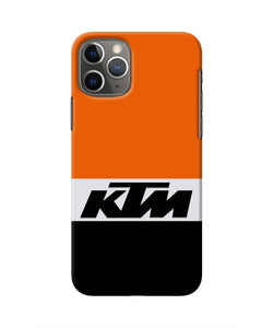 KTM Colorblock Iphone 11 Pro Max Real 4D Back Cover