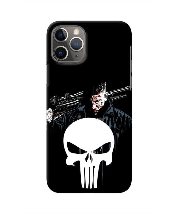 Punisher Character Iphone 11 Pro Max Real 4D Back Cover