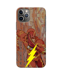 Flash Running Iphone 11 Pro Max Real 4D Back Cover