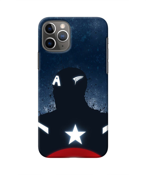 Captain america Shield Iphone 11 Pro Max Real 4D Back Cover
