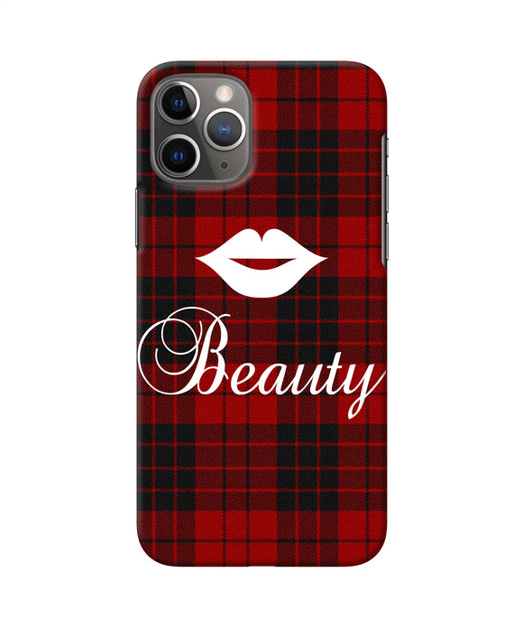 Beauty Red Square Iphone 11 Pro Max Back Cover