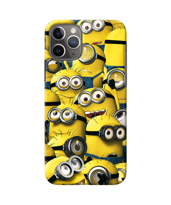 Minions Crowd Iphone 11 Pro Max Back Cover