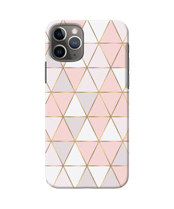 Abstract Pink Triangle Pattern Iphone 11 Pro Max Back Cover